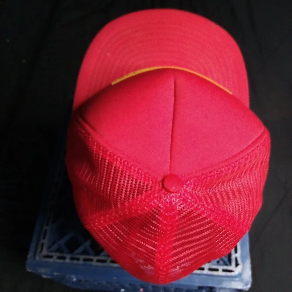 Deadstock Vintage Maxwell Street Pizza Trucker Hat Cap